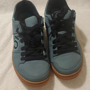 Adidas 5/10 FreeRider PrimeBlue Canvas Mountain Bike Shoes FZ3291 Women's 10